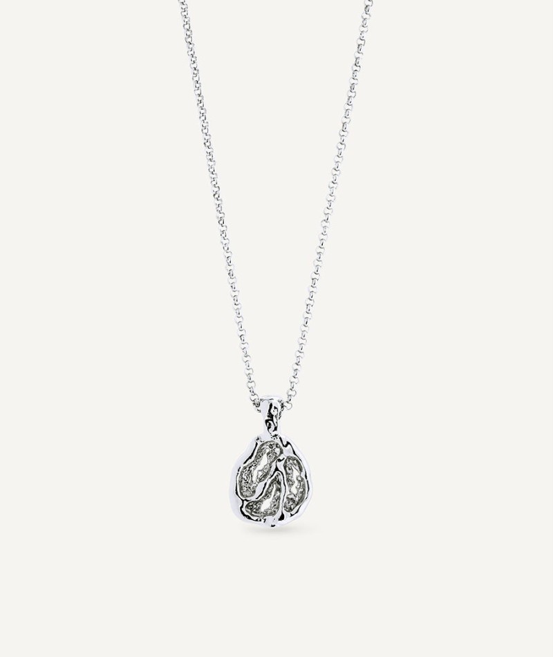 Pendant mini textured circle Sal Organic
