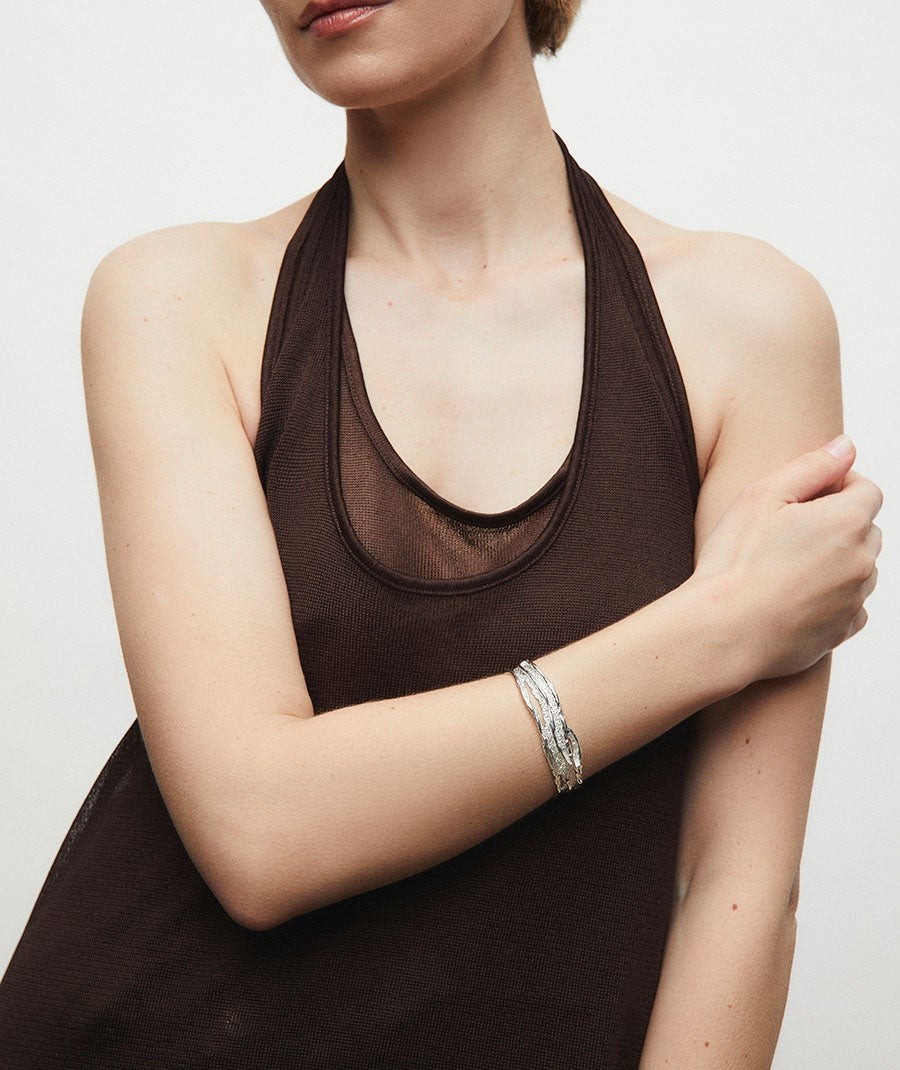 Brazalete abierto textura Sal Organic 