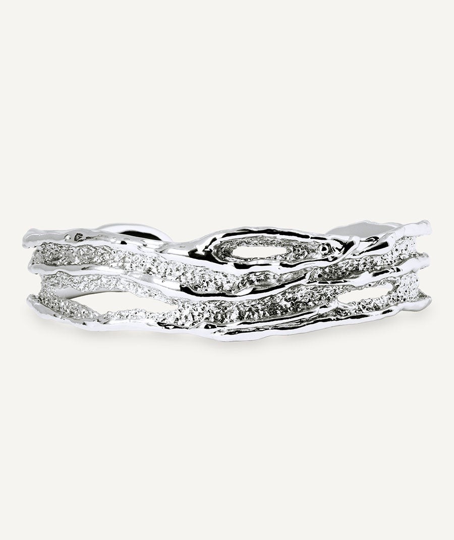 Brazalete abierto textura Sal Organic 