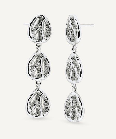 Earrings long circle Sal Organic