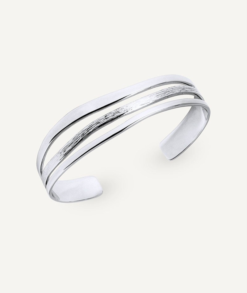  Bracelet open rigid Textures Sea