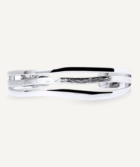  Bracelet open rigid Textures Sea