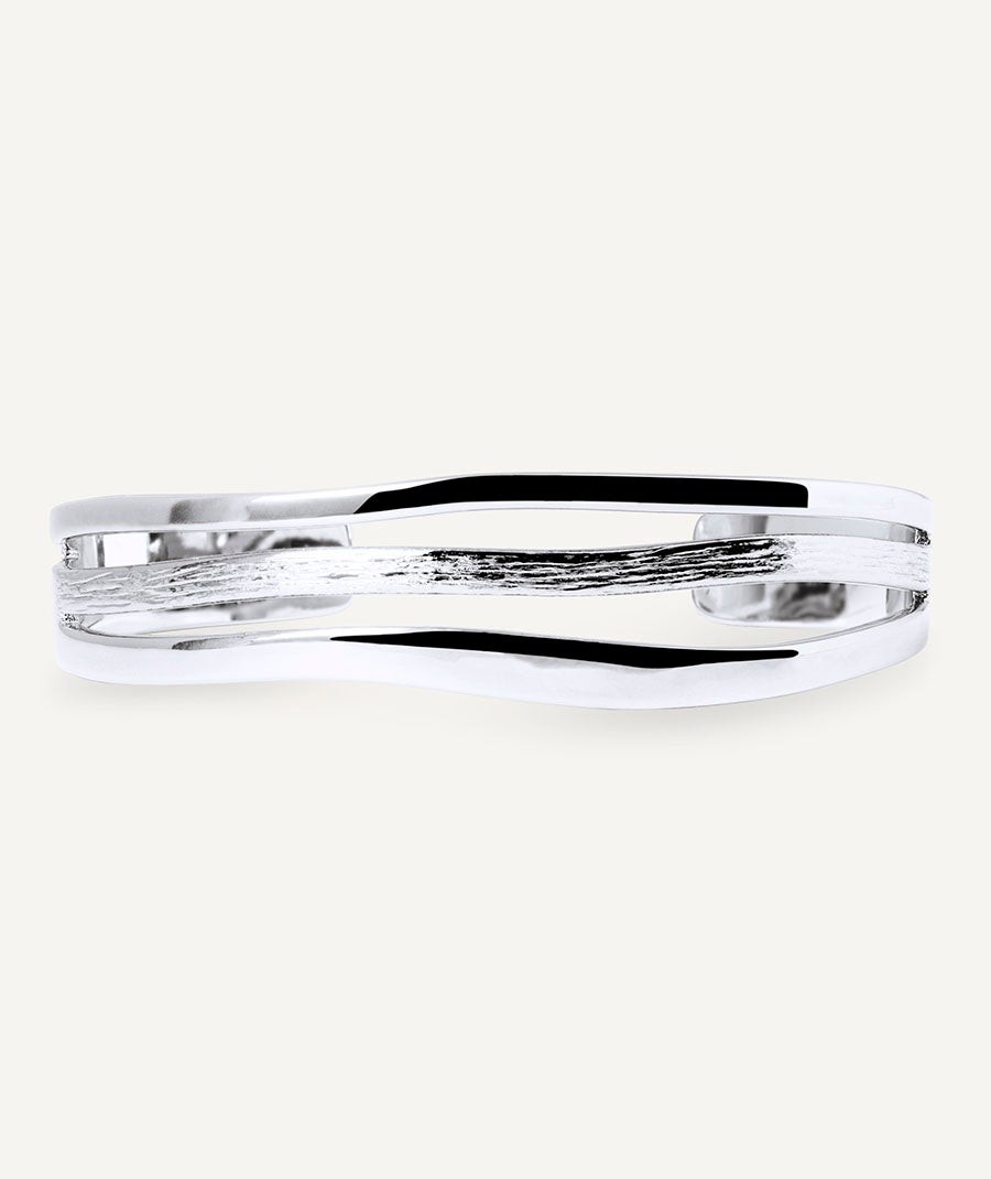  Bracelet open rigid Textures Sea