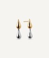 Pendientes Drop Bicolor